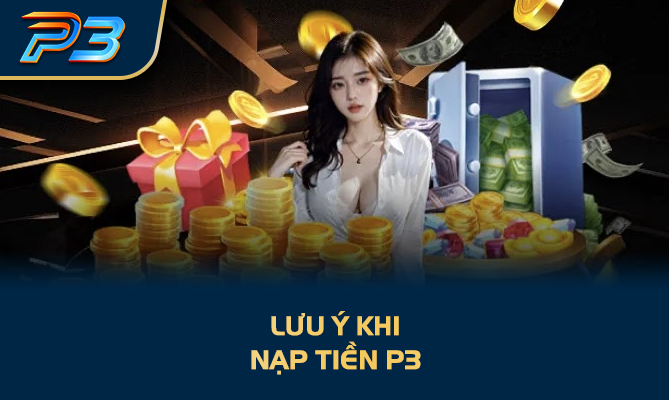 Lưu ý khi nạp tiền P3